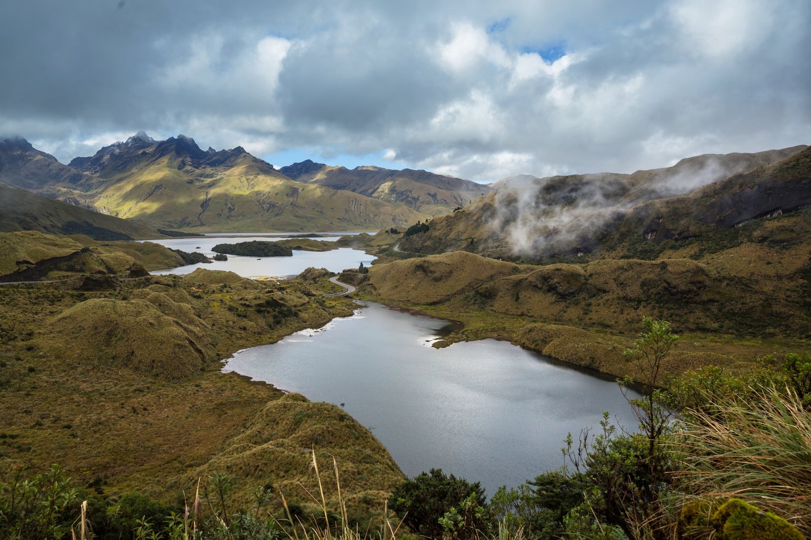 Lake in Ecuador
